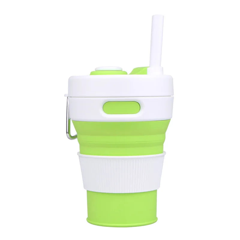 Wiederverwendbare tragbare Sip-and-Go zusammenklappbare Tasse | Brehn