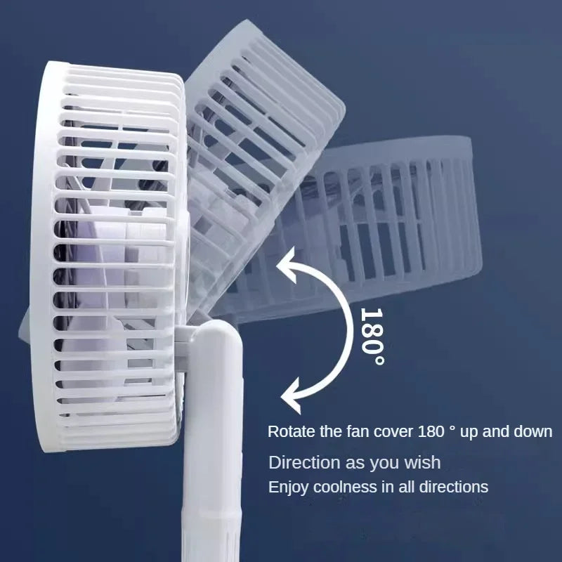 Brehn | Clip-on tragbarer kompakter USB wiederaufladbarer Ventilator