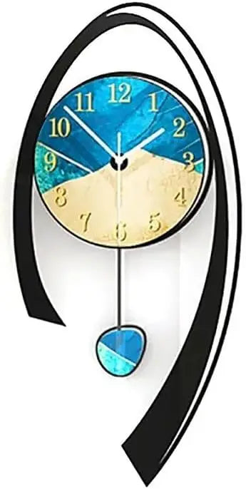 Brehn | Gold 3D Uhr für moderne Innenräume