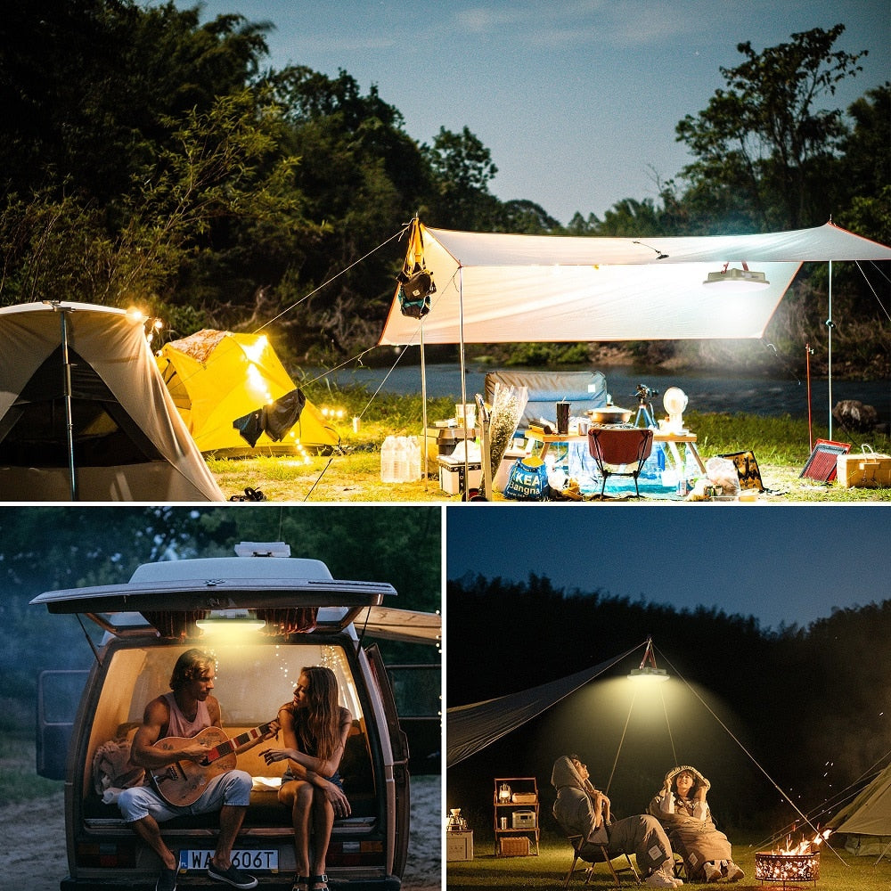 VIvolux | Wiederaufladbare natürliche LED-Leuchte Camp Lampe