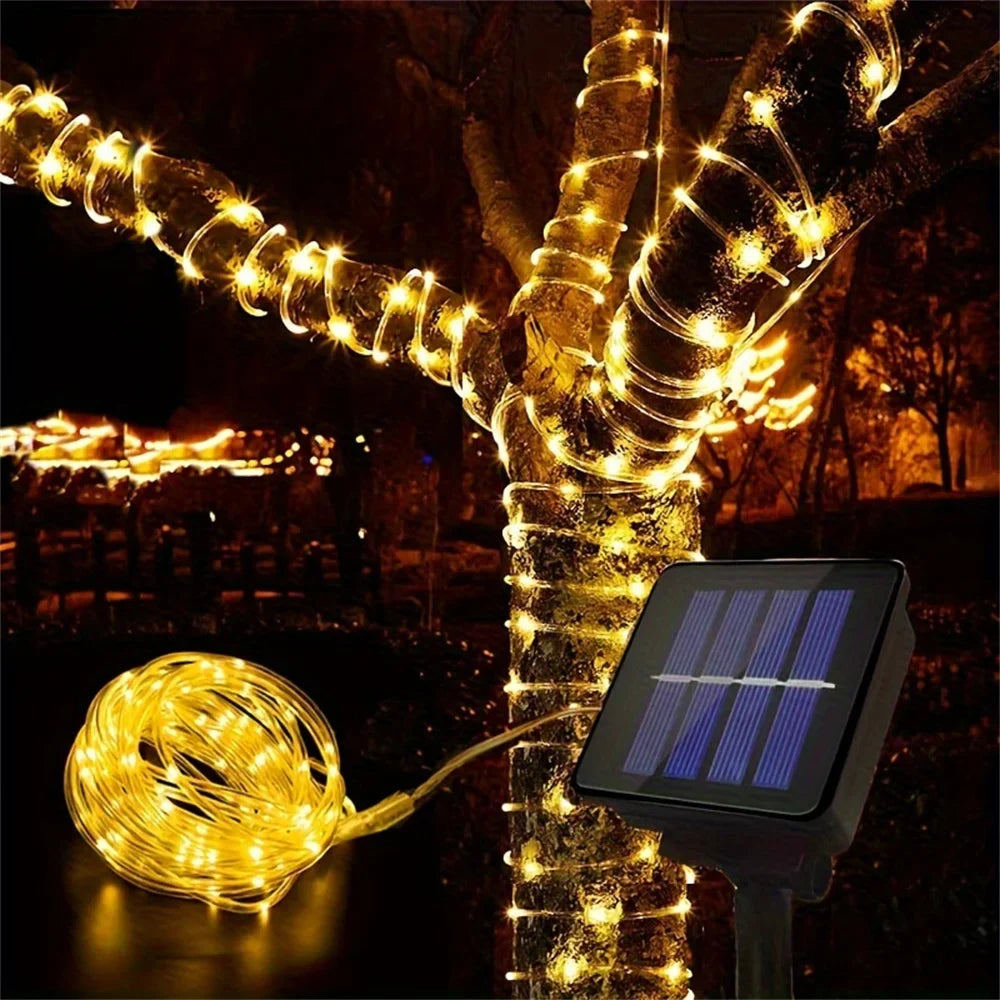 Solar wasserdichte LED-Lichterkette Brehn