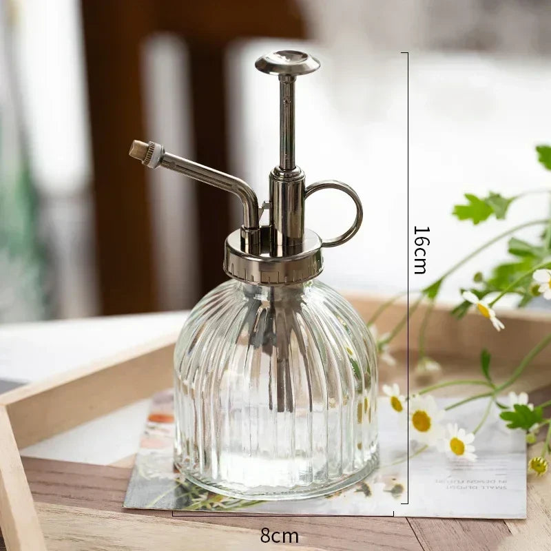Brehn | Retro Design Glas Wasser Pflanzen Sprühgerät