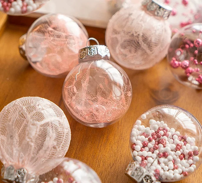 Transparent Hohlball Weihnachtsbaumdeko | Brehn