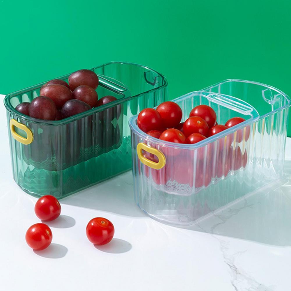 Brehn | Klarer Stapel Transparenter Doppel-Layer Korb