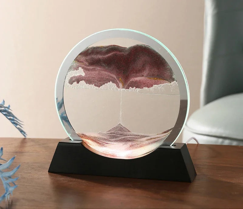 Brehn | Bewegende Sand Tischlampe