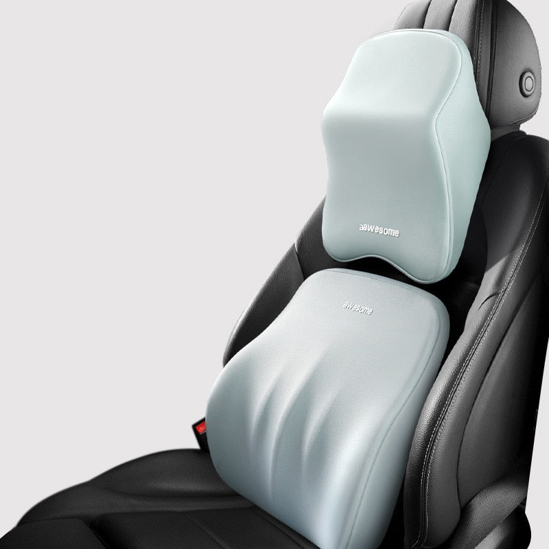 Brehn | Autositzunterstützung | Orthopädische Unterstützung für Nacken und Rücken beim Autofahren
