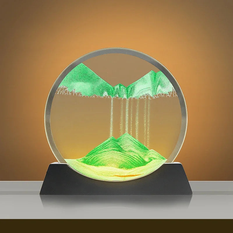 Brehn | Bewegende Sand Tischlampe