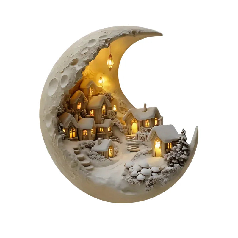 Brehn | Moon Winter Stadt Dekor