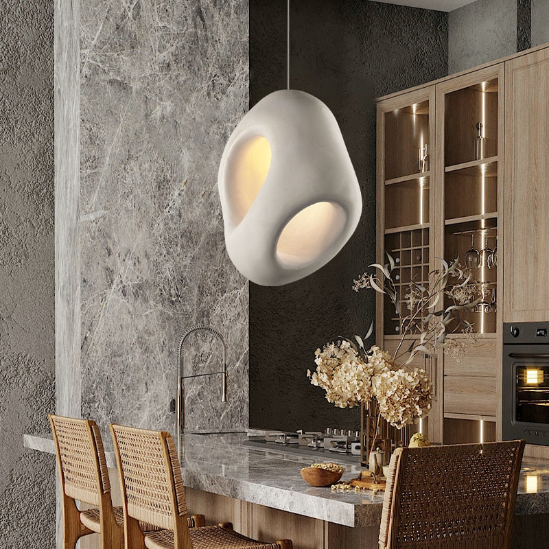 Brehn | Moderne kreative LED-Pendelleuchte Wabi Sabi