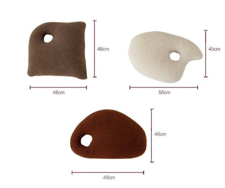Fluffy Pebble Kissen | Brehn