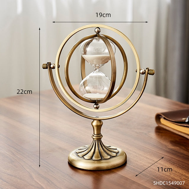 Time Charmer Metall Sanduhr Dekor | Brehn