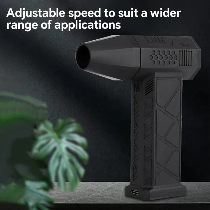 Hochgeschwindigkeits-Turbofan | Gewaltiger Ventilator mit hohem Luftvolumen | Bürstenloses Ladegerät Tragbarer Außenventilator für Autos | Brehn