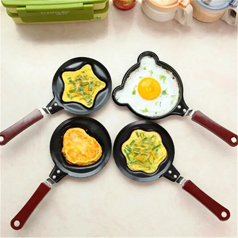 Brehn | Lustige Multi-Shape Antihaft-Frühstücks-Ei-Pfanne