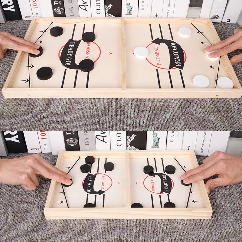 2-in-1 Tischfußball & Shuffleboard Spaß – GameMaster | Brehn