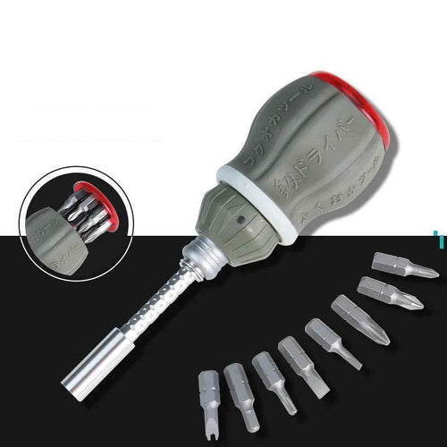 VIvolux | Teleskopisches Tragbares Magnetisches Fix Flex Schraubendreher Set
