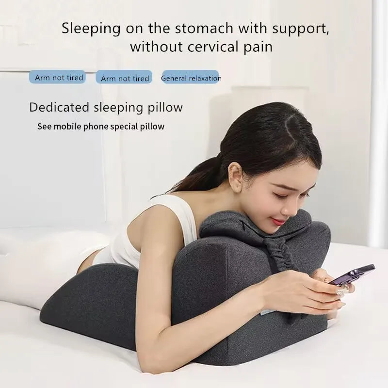 Brehn | Verstellbares Liegen-im-Bett-Multitasking-Kissen