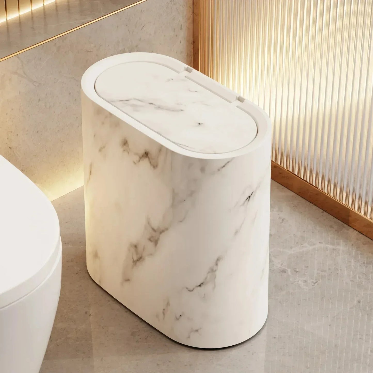 Nordic Marble Design Mülleimer Brehn