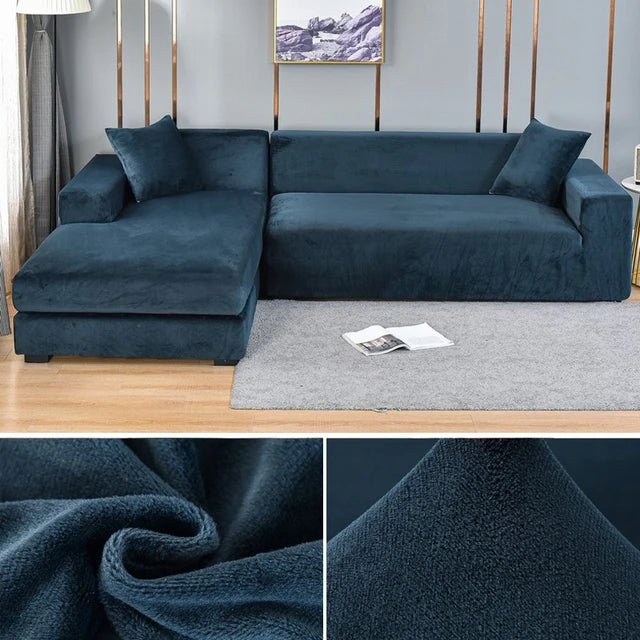 SofaGuard™ | Elastischer Samtsofabezug, der Ihnen Geld spart