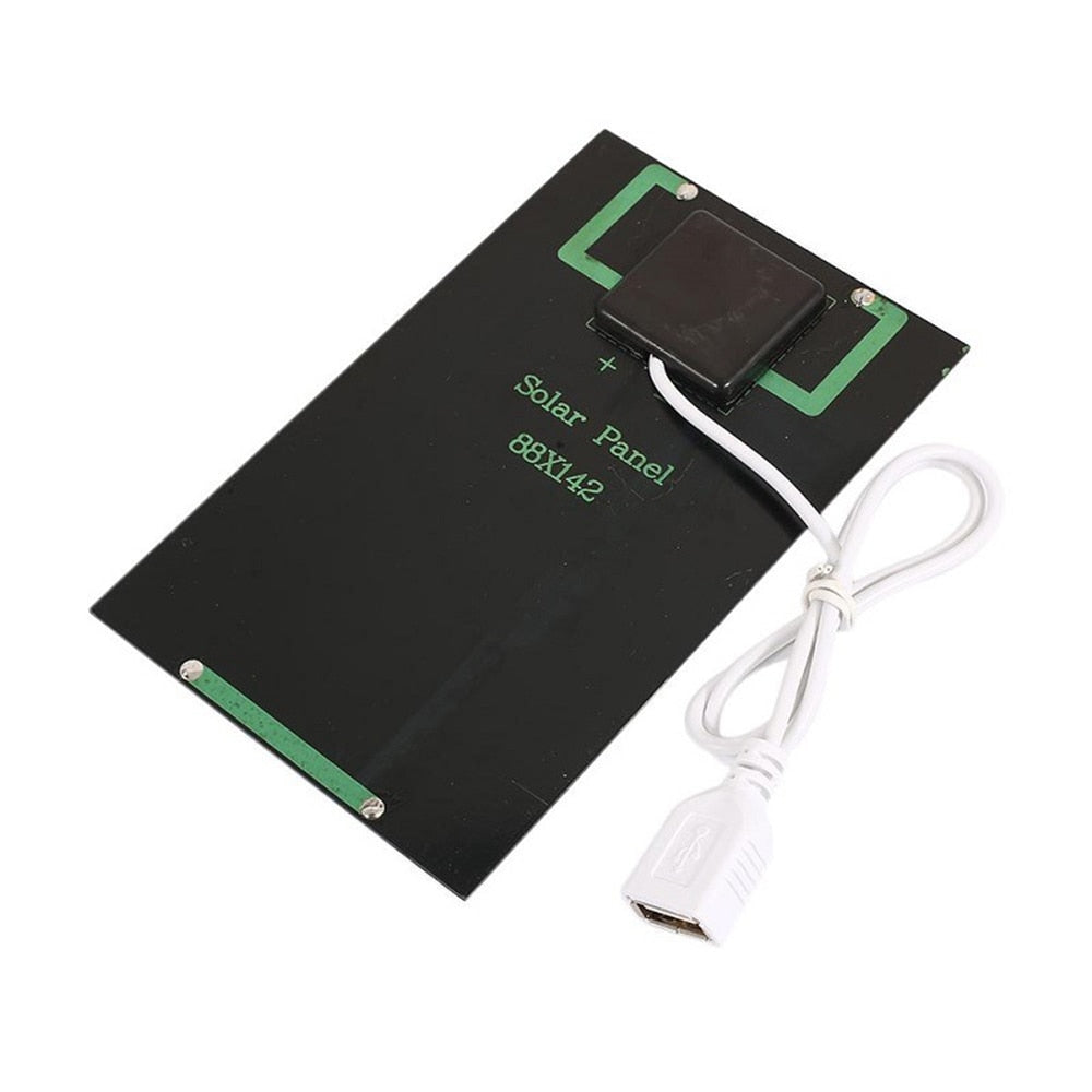 VIvolux | Notfall Wanderung Solar USB Tragbares Ladepanel