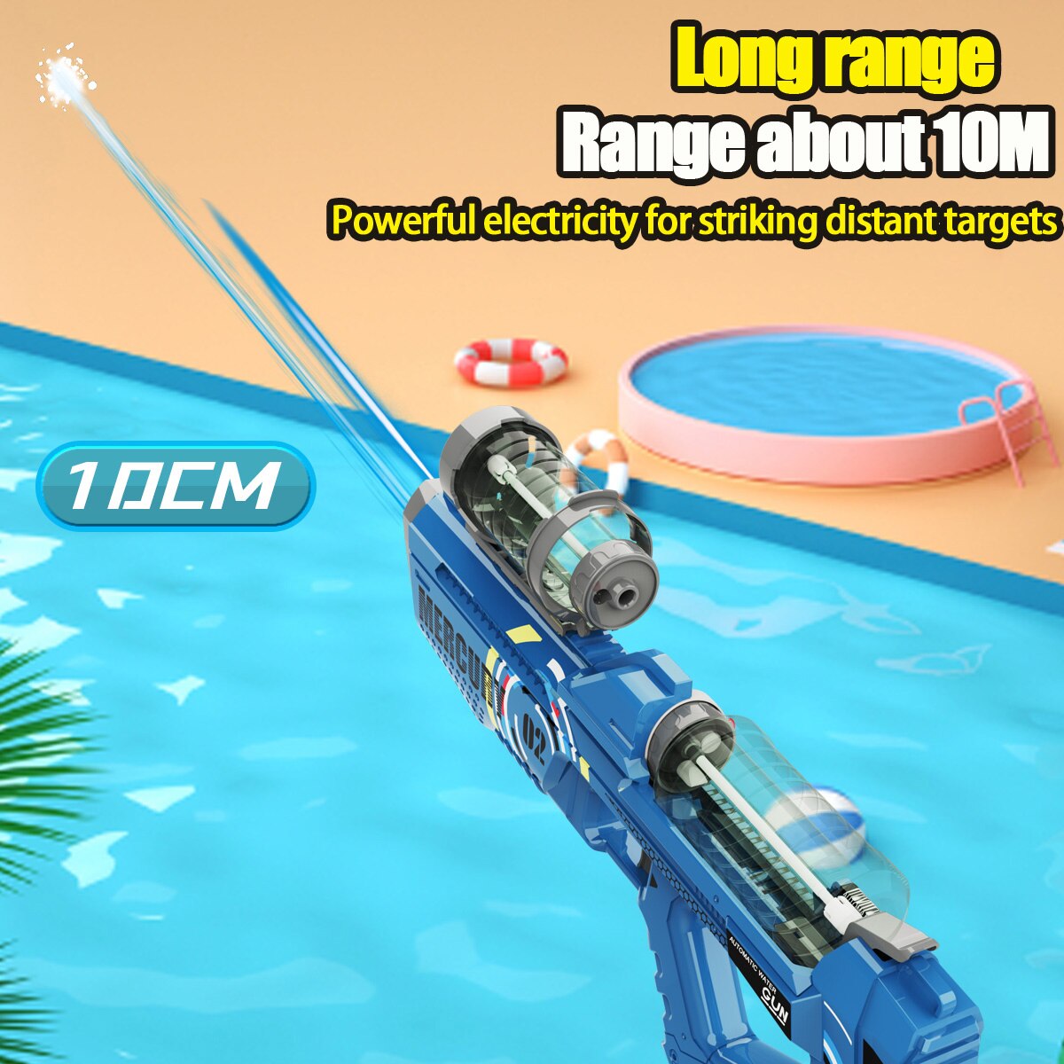 VIvolux | Aqua Assault Vollautomatische Elektrische Wasserpistole