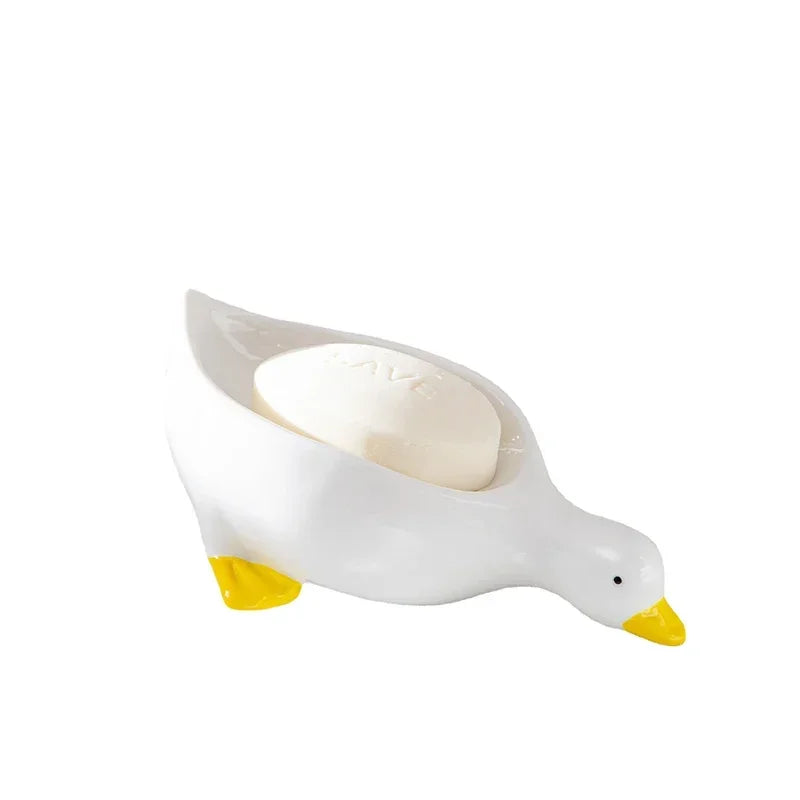 VIvolux | Angry Duck Cartoon Stauraum Entwässerbar