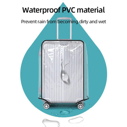 Transparente, wasserdichte Trolley-Abdeckung