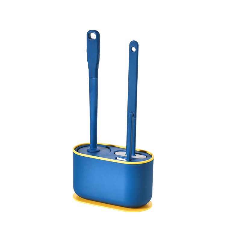 Brehn | Wandmontierter Toilettenreiniger Abflussbürsten Set