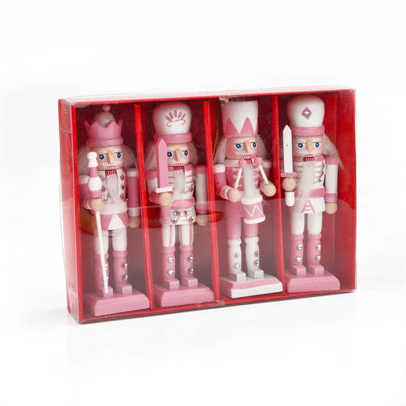 Brehn | ChicWalnoten | Cartoon-Stil Nussknacker in Pink