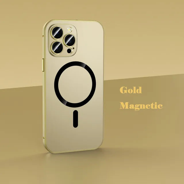 VIvolux | Magsafe Aluminiumrahmen Metallbumper iPhone-Hülle