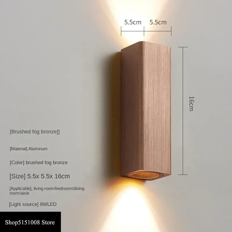 LumiGlow - Stilvolle LED-Wandlampe mit Warm- und Kaltlicht | Brehn