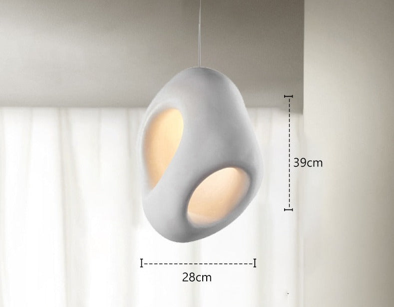 Brehn | Moderne kreative LED-Pendelleuchte Wabi Sabi