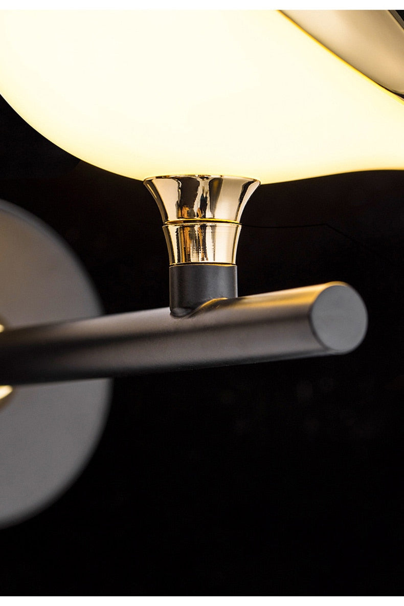 Brehn | Moderne nordische Wandvogel Lampe