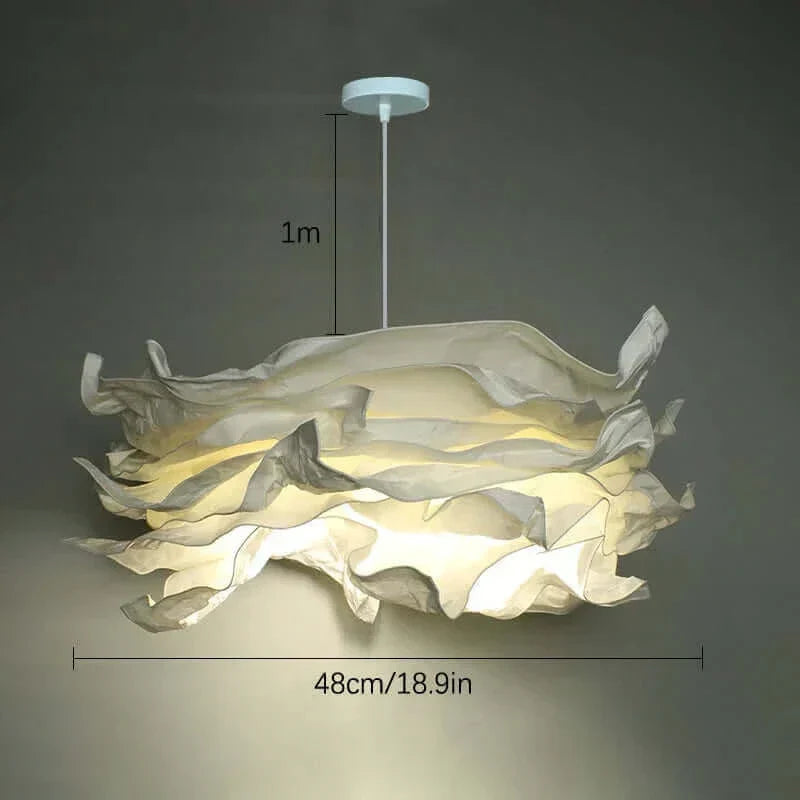 Brehn | Wolkartige Papierlampenschirm bis zu 70 cm breit