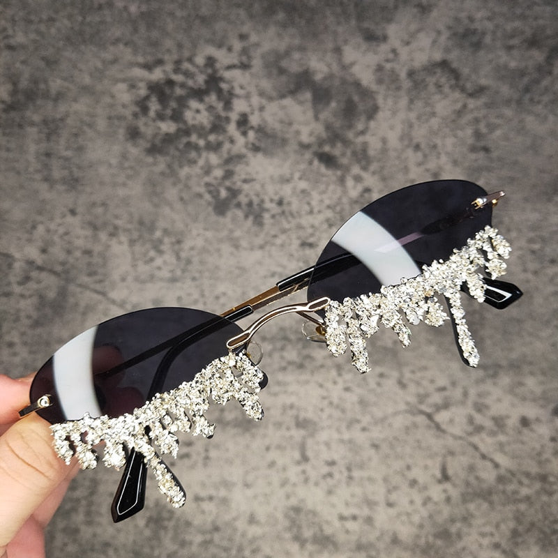 Wein mich ein Glitter' Sonnenbrille | Lass die Festivalsaison beginnen! | Brehn