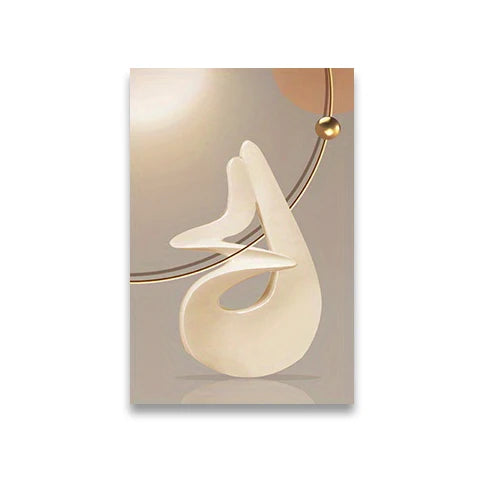 Moderne Ästhetik Abstrakte Stillleben Wandkunst Fine Art Leinwanddrucke Licht Luxus Bilder Für Wohnzimmer Esszimmer Home Office Dekor | Brehn