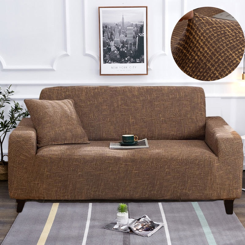 Modern rutschfeste bunte elastische Sofabezug | Brehn
