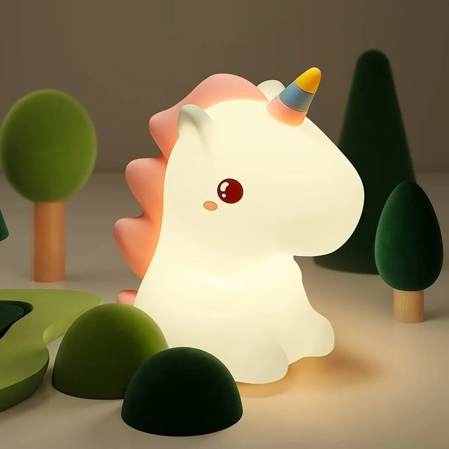 Träumende Einhorn Weiche LED Schlafzimmer LED Lampe | Brehn