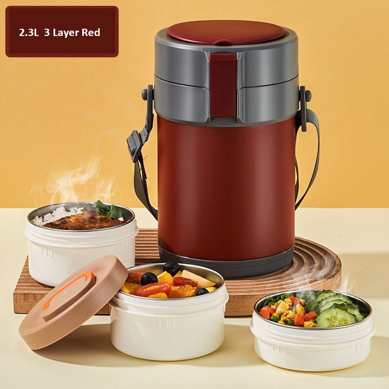VIvolux | Meal Keeper Edelstahl Lunchbox