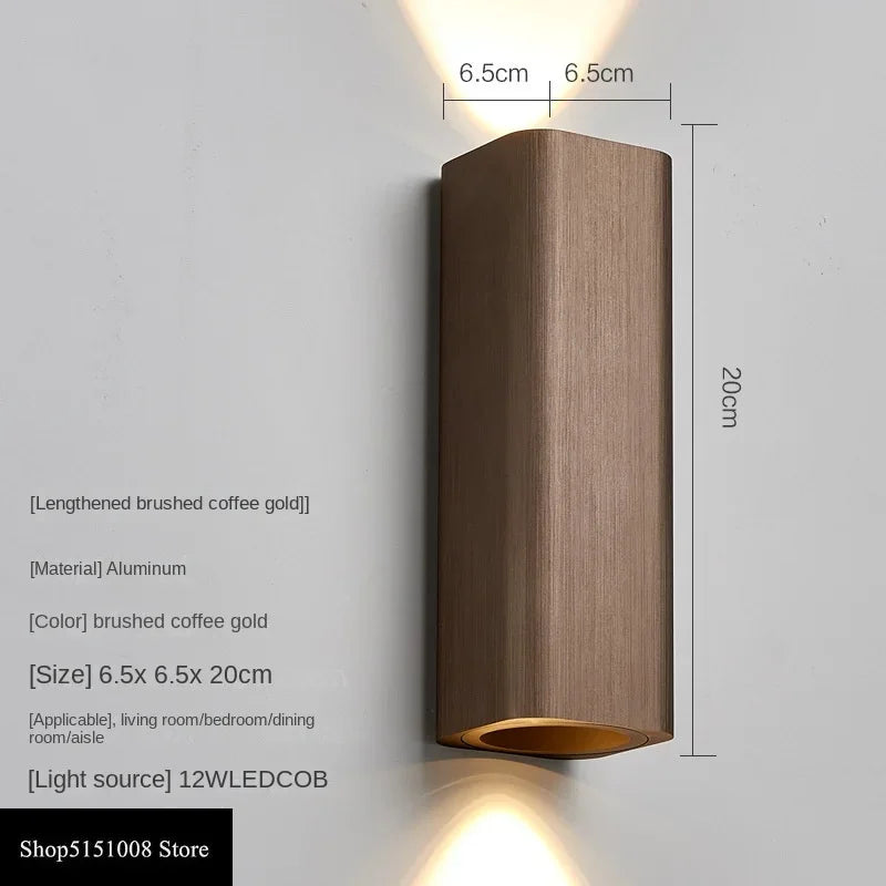 LumiGlow - Stilvolle LED-Wandlampe mit Warm- und Kaltlicht | Brehn