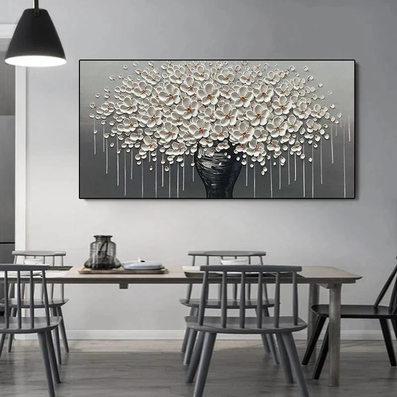 Moderne abstrakte Blumenbaum Wandkunst Fine Art Leinwanddrucke Große Größen Bilder Für Wohnzimmer Schlafzimmer Home Office Kunstdekoration | Brehn