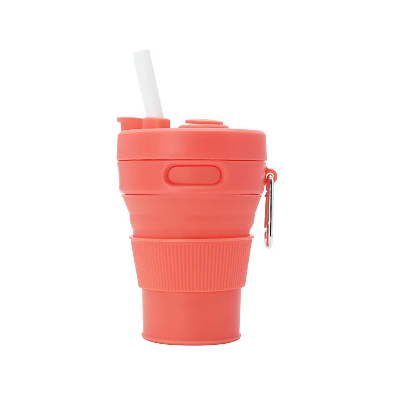 Wiederverwendbare tragbare Sip-and-Go zusammenklappbare Tasse | Brehn