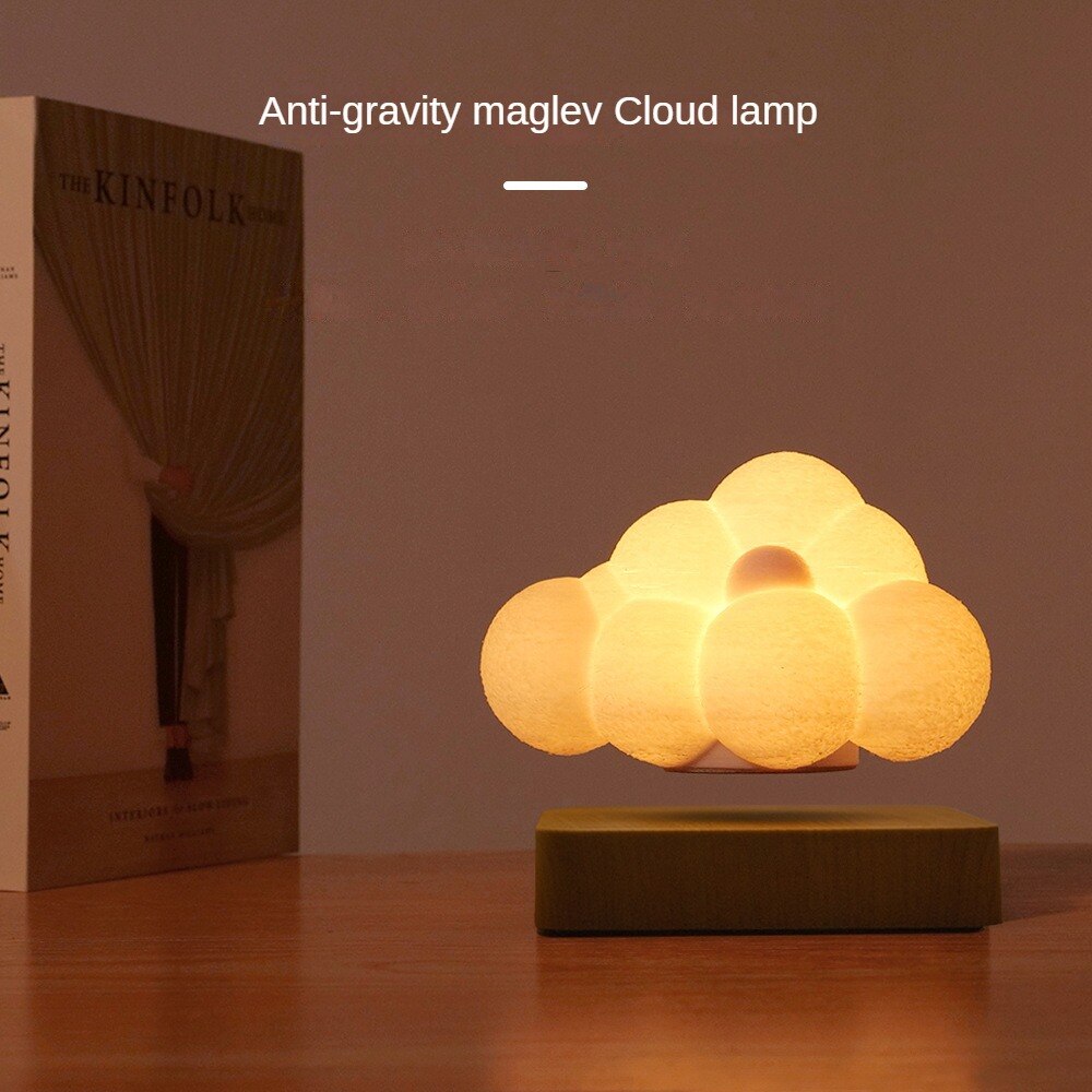 VIvolux | Magnetische Buble Cloud Schwebende Nachttischlampe
