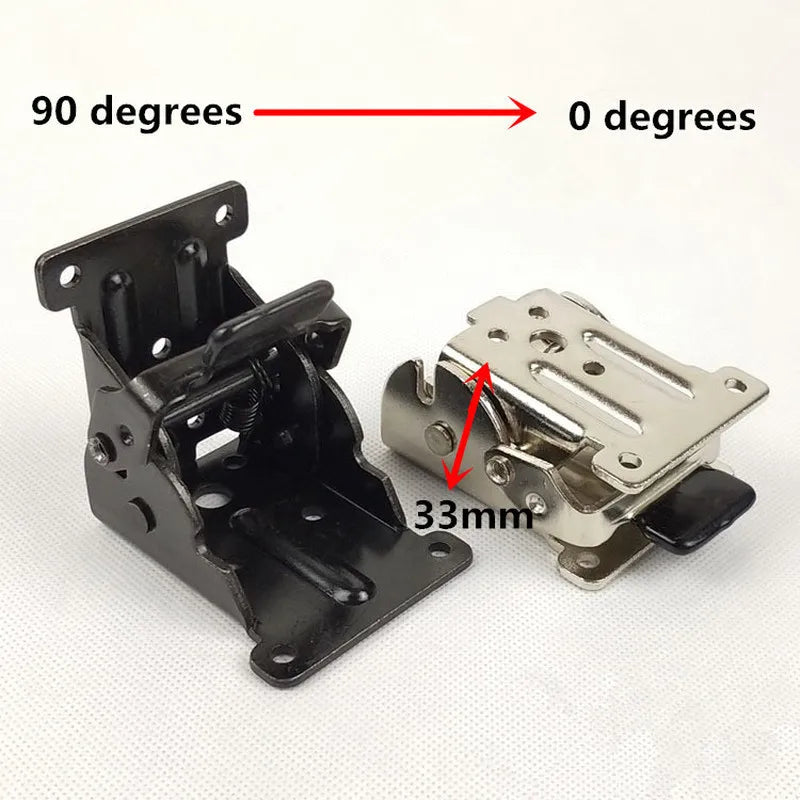 2Pcs FoldaBrehne Selbstverriegelungsschaniere