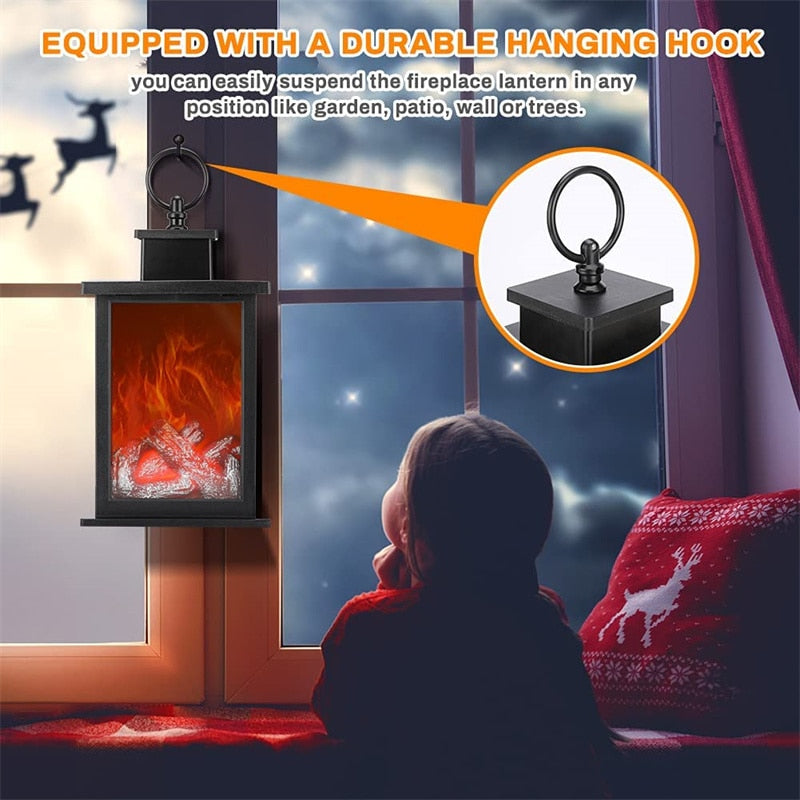Inferno Tragbarer Kamin Nachtlampe | Brehn