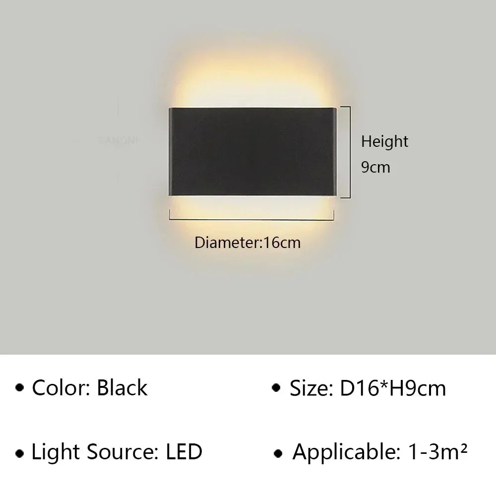 Brehn | LumiEra Moderne LED Wandleuchte | Stilvolles Design | Warmweißes Licht für Schlafzimmer, Flur & Badezimmer