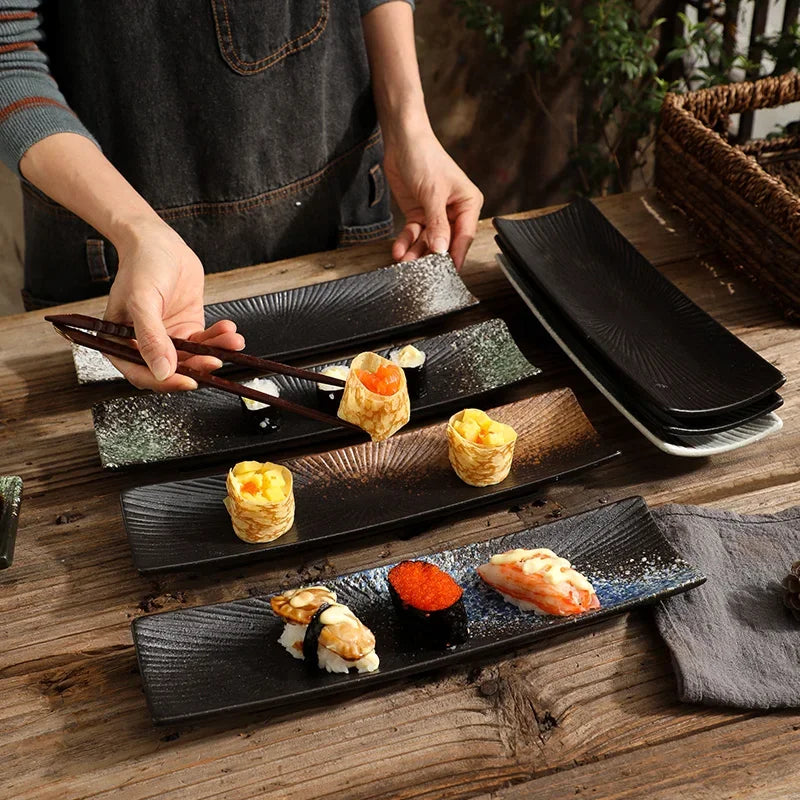 Minimalistische Sushi Teller Brehn