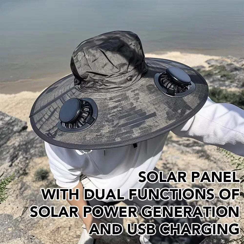 Solar Fan Bucket Hat | Brehn