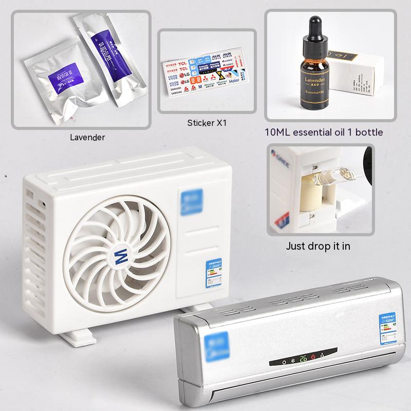 VIvolux | Mini Solar AC Auto Aromatherapie Dekor
