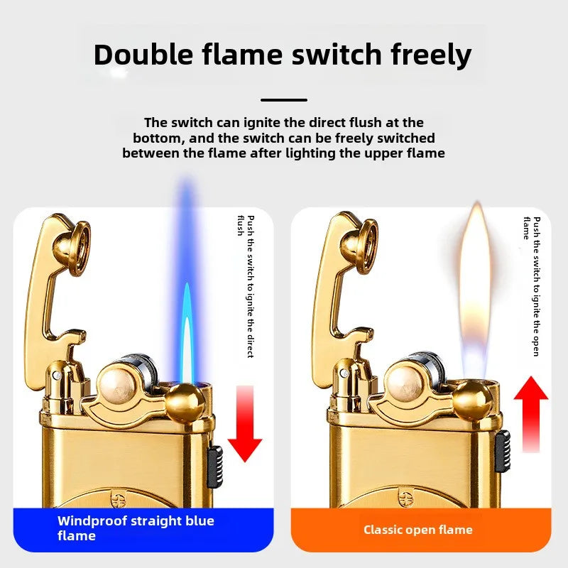 Dual Flame Inferno Windproof Feuerzeug | Brehn