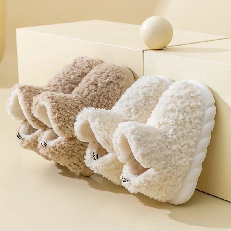 Warme und Kuschelige Damen-Hausschuhe für Herbst und Winter – Rutschfeste, Bequeme Pantoffeln für Zuhause und Freizeit | Brehn